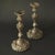 Vintage Silver Plated Candleholders, Set of 2 For Sale - Image 6 of 10