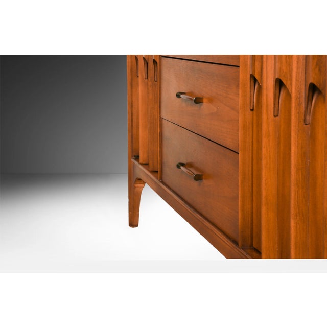 1960s Mid-Century Highboy Hutch China Closet Buffet in Style of Kent Coffey Perpspecta Series For Sale - Image 15 of 15