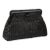 Fernanda Black Woven Clutch For Sale