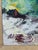 1950s Vintage Original Painting of Flamenco Dancers by Alberto Ruiz Vela For Sale - Image 5 of 8