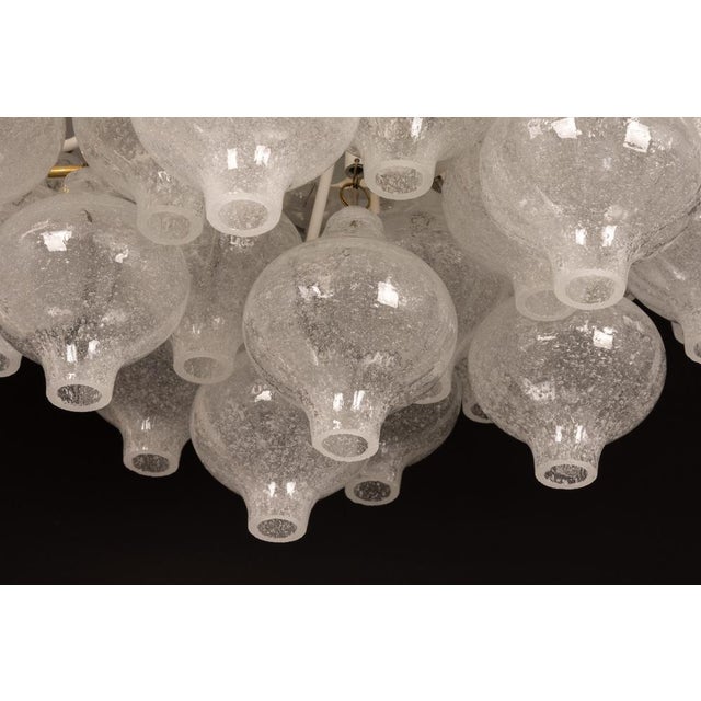 Large Glass Flush Mount by Kalmar, Austria, 1960s For Sale - Image 13 of 15