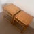 Bamboo Bedside Tables with Detailing, Set of 2 For Sale - Image 3 of 8