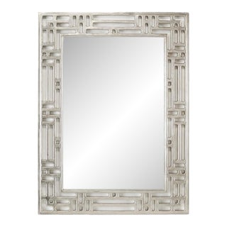Pierced Mirror, Silver For Sale