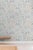 Textile Mahjong Tile Grasscloth Wallpaper by House Party | Soap White | 6 Yards For Sale - Image 7 of 8