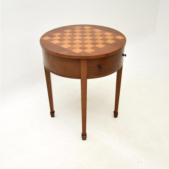 Georgian Chess Table, 1950s For Sale - Image 3 of 9