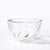 Transparent Scandinavian Modernist Faceted Translucent Glass Bowl Signed Orrefors For Sale - Image 8 of 11