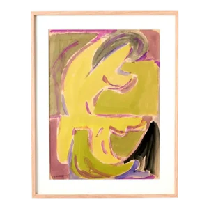 Framed Abstract 1 by E. J. Hartmann, 1965