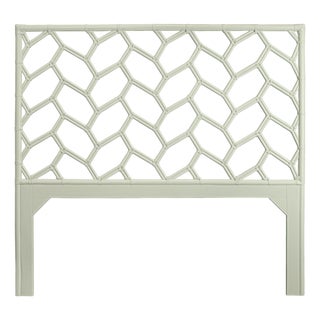 Silas Headboard Queen - Celery Green For Sale