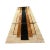 Postmodern 1980s Vintage Postmodern Maitland - Smith Large Pyramid Tessellated Marble & Stone Jewelry Box For Sale - Image 3 of 10