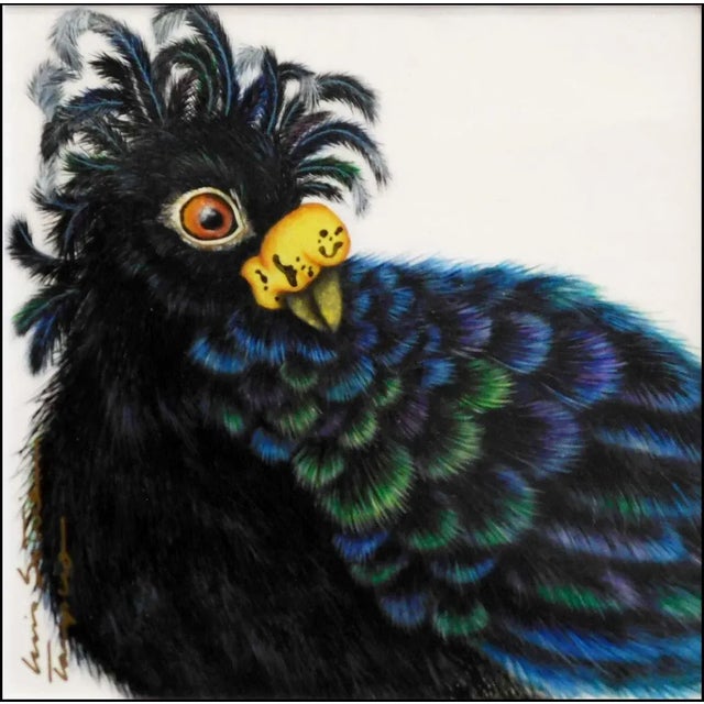 " Hoco Faisan Eggshell Series" #14861 by Luis Sottil Original Oil on Canvas Hand Signed by the Artist Medium: Oil Art...