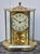 Mid-Century Modern Share Welby Kieninger Obergfell Clock Vintage 400 Day Anniversary Brass Hexagon Glass For Sale - Image 3 of 17