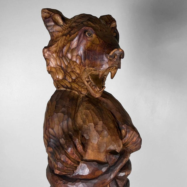 Ainu Totem Sculpture, Hokkaido, Japan, 1960s-1970s For Sale - Image 15 of 18