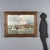 Oil on canvas. Signed lower right. In a stretch of Nordic sea, near a coast inhabited by a small cluster of houses, a...