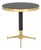 Art Deco Style Marble Top Side Table For Sale