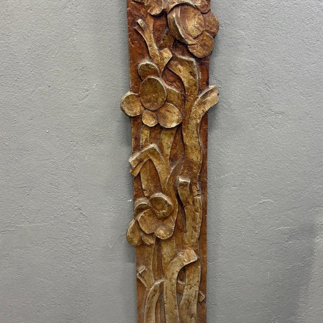 Figurative Ceramic Wall Sculpture by J. Forejtová, 1960s For Sale - Image 3 of 5