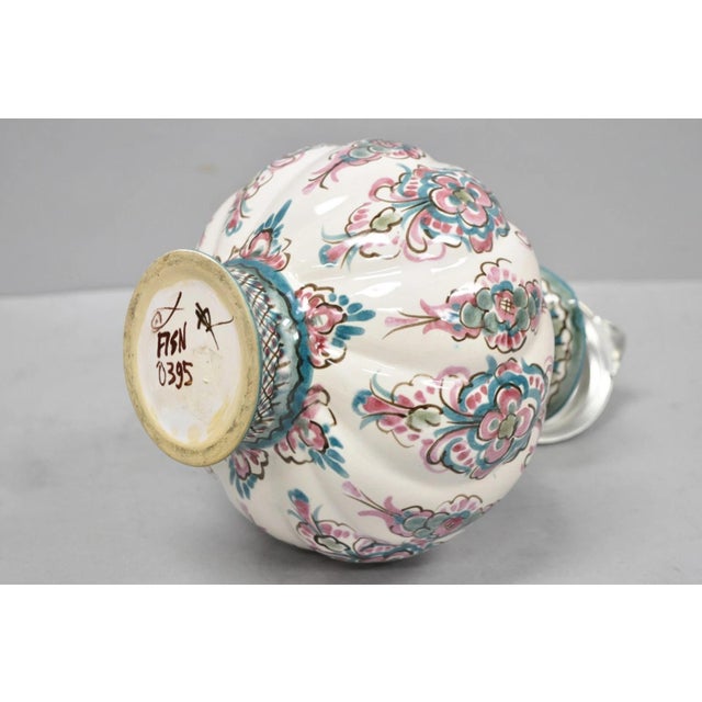 Vintage Keck Keramik Hand Painted Ceramic Pottery German Stein Wine Pitcher For Sale - Image 14 of 15