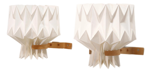 Wall Lamps by Peter Hvidt and Orla Molgaard Nielsen for Le Klint, 1960s, Set of 2
