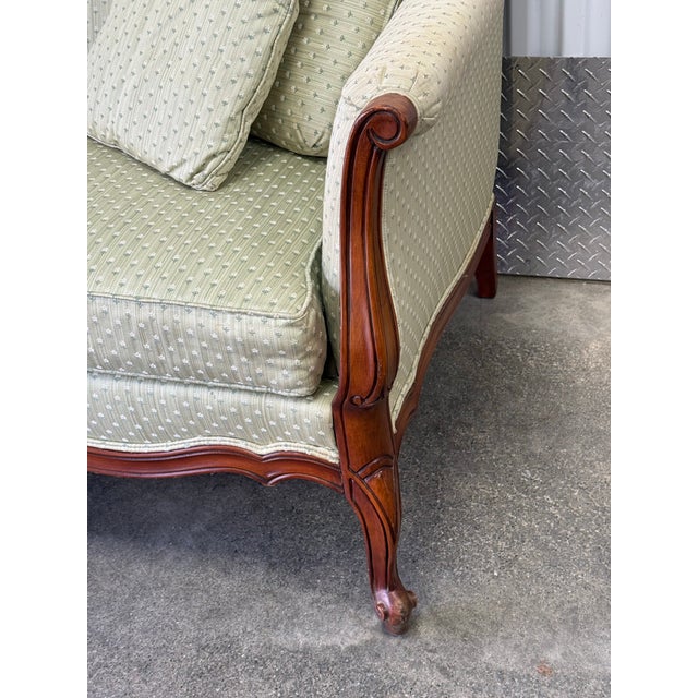 French Late 20th Century Louis XV Sofa / Loveseat by Gilliam Furniture For Sale - Image 3 of 10