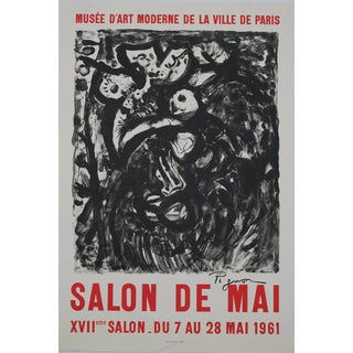 Salon de Mai 1961 Poster after Edouard Pignon For Sale