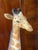 Vintage bisque porcelain giraffe Figu sculpture.