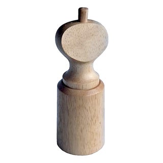 Vintage Dansk Beechwood Salt and Pepper Mill Designed by Jens Harald Quistgaard For Sale