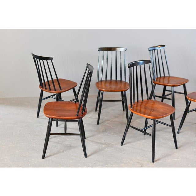 Dining Chairs by Ilmari Tapiovaara, 1960s, Set of 6 For Sale - Image 11 of 12