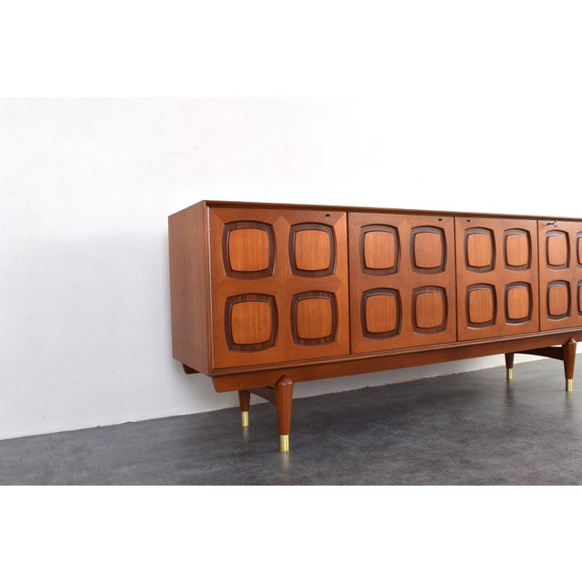 Mid-Century Modern Teak Sideboard by Rolf Rastad & Adolf Relling for Gustav Bahus, 1960s For Sale - Image 13 of 17