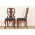 Baker Furniture Stately Homes Georgian Carved Burled Walnut Dining Chairs, Newly Refinished For Sale - Image 9 of 12