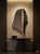 Palm Brass Wall Mirror by Maeve For Sale - Image 6 of 8