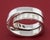 White 1990s Authentic Cartier 18k White Gold Nouvelle Vogue Diamond Ring For Sale - Image 8 of 9