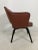 Knoll 1960s Vintage Eero Saarinen for Knoll Style Vinyl Arm Chair For Sale - Image 4 of 10