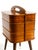 Mid-Century Modern Sewing Box with Teak Veneer and Many Compartments, 1950s For Sale - Image 13 of 18