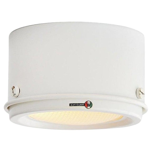 3055 Ceiling Lamps attributed to Gino Sarfatti for Arteluce, 1962, Set of 2 For Sale