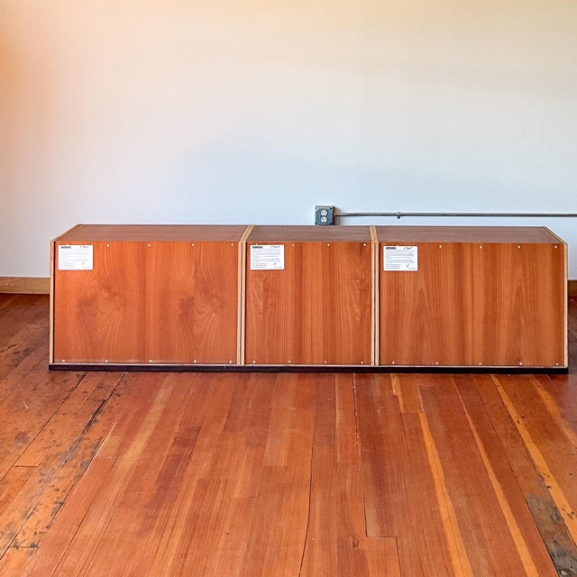 1960s Omann Jun Scan-Flex Rosewood Cabinets For Sale - Image 14 of 18