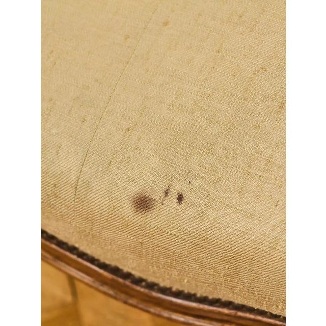 Yellow Large Antique Louis XV Sofa For Sale - Image 8 of 10