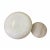2020s Chinese White Marble Color Stone Carved Bowl Shape Display For Sale - Image 5 of 6