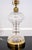Waterford Crystal & Brass Table Lamp For Sale - Image 9 of 15