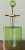 Vintage Stray Dog Design Contemporary Style Handblown Art Glass Lamp With Blue Tole/Metal Drum Shade For Sale - Image 9 of 12