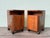 Antique Art Deco Italian Bedside Tables, 1930s, Set of 2 For Sale - Image 3 of 13