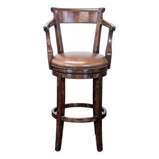 Alder & Co. Swivel Bar Stool For Sale