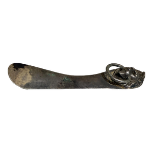 Reed & Barton Silver Plate Shoe Horn Mid Century Modern Patinated