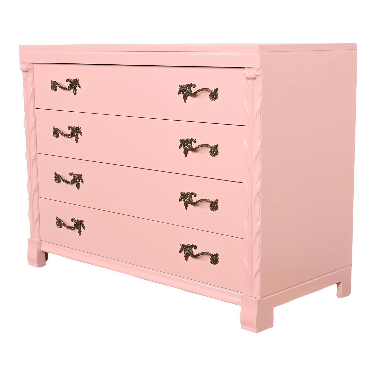 dusty pink dresser Wlive Dresser for Bedroom with 5 Drawers Wide Chest of Drawers Fabric Dresser Storage Organizer Unit with Fabric Bins for Closet Living Room Hallway -