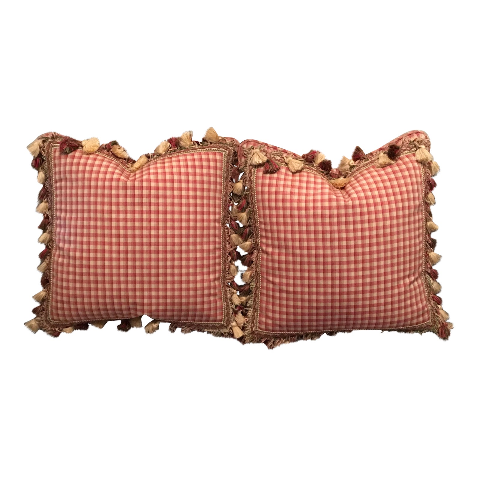 Custom Brunshwig Fils Down Filled Accent Pillows A Pair Chairish
