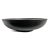 Modern outdoor blackened lava finish concrete bowl. Large 20" diameter with low profile. Each may vary slightly in finish...