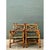 Vintage Bamboo X-Backdining Chairs - Set of 4 For Sale - Image 12 of 15