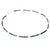 Lapis Lazuli Tube Matinee Necklace For Sale In New York - Image 6 of 9