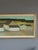 Textile 1967 Mid-Century Modern 'Golden Fields' Vintage Swedish Geometric Abstract Landscape Oil Painting, Framed For Sale - Image 7 of 15