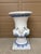 Monumental Blue & White Majolica Grecian Urn With Jupiter Ammon Motifs For Sale - Image 16 of 17
