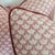 Fermoie Eythorne Print Pillows in Red With Cord - Double Sided Pair For Sale In Greensboro - Image 6 of 6