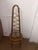 Bamboo chair height 117 cm, width 40 cm, depth 40 cm, seat height 37 cm